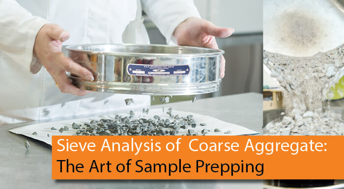 Sieve Analysis of Coarse Aggregate: Art of Sample Prepping